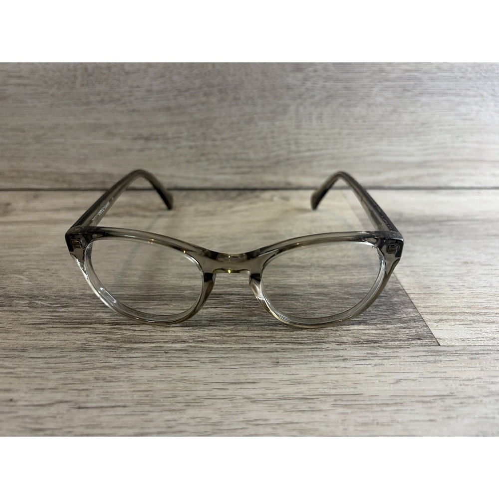 Cole Haan CH4009 Crystal Grey Eyeglasses Frames Only Womens Cat Eye Gray